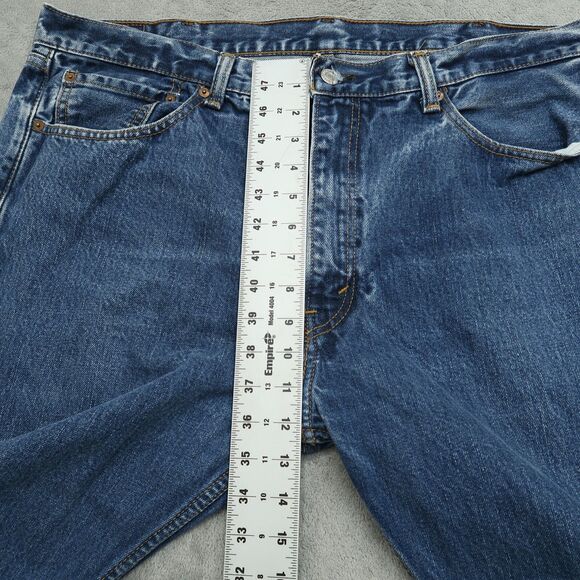 Levi's Jeans Mens Fits 39x29 (Size 40x30) Blue 505 Reg Straight Cotton Denim - Picture 14 of 15